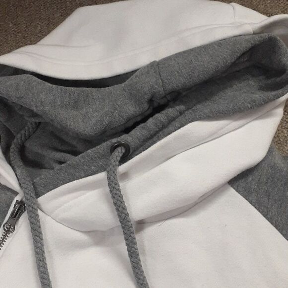 Iowa State Cyclones size S sweatshirt with double hood, & slots in sleeves. - Picture 2 of 6